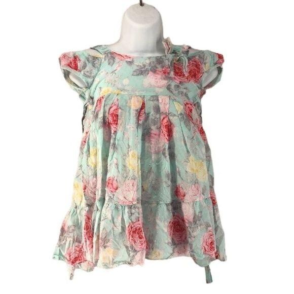 Bonnie Jean Girls Floral Spring sz 5‎ Dress - Picture 1 of 4